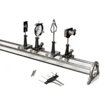 Reliant Lab Bi-Prism Assembly Complete with Optical Bench of Steel C.P Rods