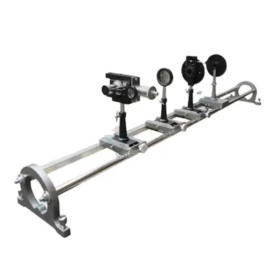 Reliant Lab Bi-Prism Assembly Complete with Optical Bench of Stainless Steel M Rods