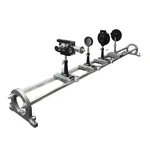 Reliant Lab Bi-Prism Assembly Complete with Optical Bench of Stainless Steel M Rods