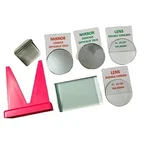 WKM Optics Activity Set – 7 Piece Light Experiment Kit with Different Lens, Prism, Glass Slab & Mirror Stand for Science Learning