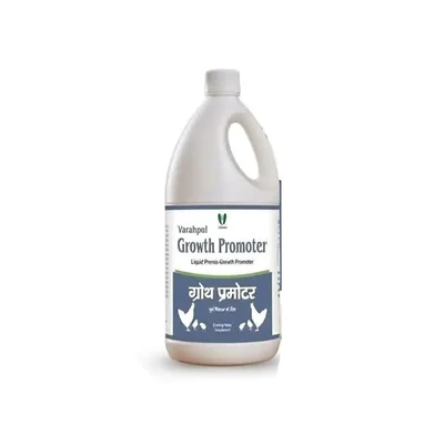 VarahVet Growth Promoter Liquid for Weight Gain & Growth Acceleration in Poultry(Quantity-100 ml)