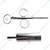 Oral Drencher Balling Gun for Dogs & Animal, Bolus Drencher with Stainless Steel Body