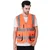 EVION ES-024A Orange Reflective Safety Jacket
