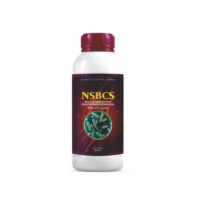 NSBCS Bacillus Subtilis And Pseudomonas Fluorescens (500 ml) Fast Absorption Plant Nutrient Liquid