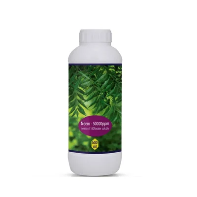 Neem Oil 50000PPM (500 ml) Fast Absorption Plant Nutrient Liquid