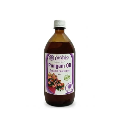 Pioneer Agro Pungam Oil Organic Powerful Pesticide for Gardening | 1Ltr Eco-Friendly Bio-Pesticide and Insecticide