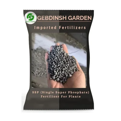 GEBDINSH 1 KG Single Super Phosphate Organic Plant Fertilizer Fast Growth 1 Pc