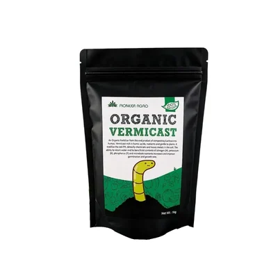 Pioneer Agro Organic Vermicast 1 Kg Nutrient-Rich Fertilizer for All Plants Safely Improve Seed Germination