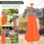 Oriley Multifunctional Manual Garden Spray Pressure Pump Water Bottle with Nozzle 1 L Hand Held Sprayer (Pack of 3)