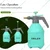 Oriley Multifunctional Manual Garden Spray Pressure Pump Water Bottle with Nozzle 1.5 L Hand Held Sprayer (Pack of 3)