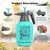 Oriley Water Mist Pressure Spray Pump Bottle with Nozzle For Home & Garden 2 L Hand Held Sprayer (Pack of 3)