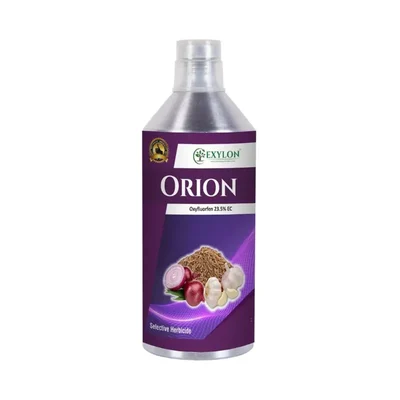 Exylon Orion (Oxyflourfen 23.5% EC) Selective Herbicide for Controlling Weeds In Crops(Quantity-100 ml)