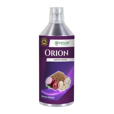 Exylon Orion (Oxyflourfen 23.5% EC) Selective Herbicide for Controlling Weeds In Crops(Quantity-100 ml)