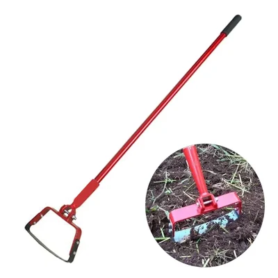 Oscillating 7 inch Hoe, Weed Remover with 5 Feet Handle