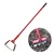 Oscillating 7 inch Hoe, Weed Remover with 5 Feet Handle