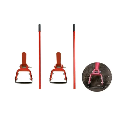 Heavy Duty 3.5 inch Oscillating Hoe With 5 feet Handle(Pack Of 2)