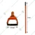 Heavy Duty 3.5 inch Oscillating Hoe With 5 feet Handle(Pack Of 2)