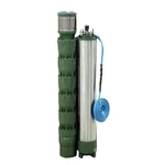 Oswal 7.5HP 4 Stage 5" Borewell Submersible Pump, Water Filled
