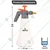 OUTO Agro 1000ml Pressure Spray Pump Bottle with Adjustable Nozzle for Garden 1 L Hand Held Sprayer (Pack of 4)