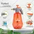 OUTO Agro Pressure Spray Pump Bottle with Adjustable Nozzle – 1.5L Hand Held Garden Sprayer (Pack of 3)