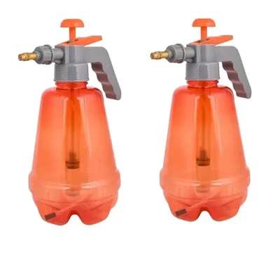 OUTO Agro Pressure Spray Pump Bottle with Adjustable Nozzle – 1.5L Hand Held Garden Sprayer (Pack of 3)