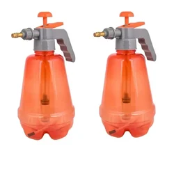 OUTO Agro Pressure Spray Pump Bottle with Adjustable Nozzle – 1.5L Hand Held Garden Sprayer (Pack of 3)