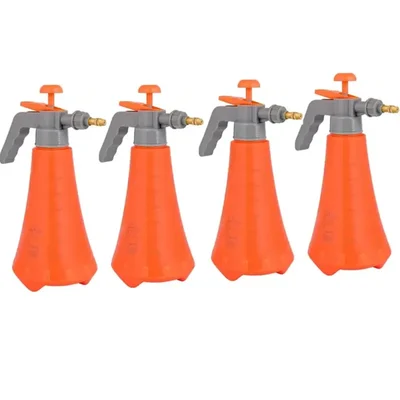 OUTO Agro Pressure Spray Pump 1L Gardening Water Sprayer with Nozzle for Plants 1 L Hand Held Sprayer (Pack of 4)