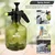 OUTO Handheld Garden Spray Bottle Clear Portable Sprayer for Plant 3 L Hand Held Sprayer (Pack of 1)