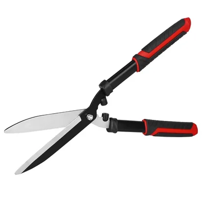 OUTO Hedge Shear 21" Pruning Tool Heavy Duty Garden Scissors with 4mm Blade for Wood Branch Trimmer & Grass Cutting Tool