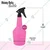 OUTO Spray Bottle Multifunctional PVC Watering Sprayer for Cleaning Gardening 1 L Hand Held Sprayer (Pack of 4)