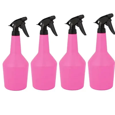 OUTO Spray Bottle Multifunctional PVC Watering Sprayer for Cleaning Gardening 1 L Hand Held Sprayer (Pack of 4)