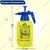 OUTO Agro Handheld Manual Garden Sprayer Water Pressure Pump for Plant 2.5 L Hand Held Sprayer (Pack of 3)