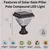 33 LED 10 W Waterproof RGB Oval Solar LED Light Lamp With Remote Designed to Enhance Your Garden, Pathway or Entrance