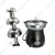Stainless Steel 3 Steps Electric Chocolate Fountain Machine, Oval Tier