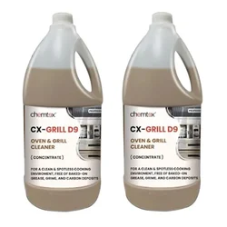 2 Pcs of Chemtex (5 Liter x 2 pcs) CX-GRILL-D9 Oven & Grill Cleaner