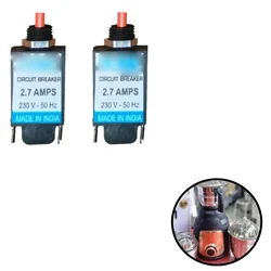 2 Pcs Overload Switch for Domestic Mixer Grinder