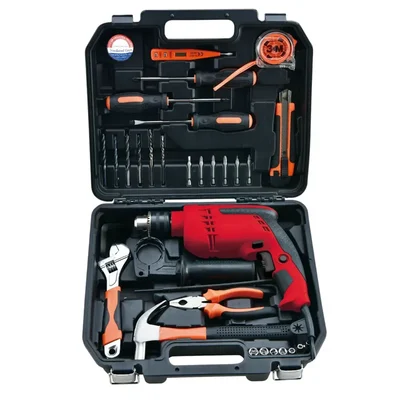 OXI POWER 13 mm 710 Watt Professional Impact Drill with Tool Kit, 2800 RPM (OHD-13K)