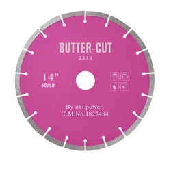 OXI POWER 350mm(14") Butter Cut Blade For Granite Cutting