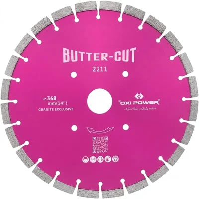 OXI POWER 350mm(14") Butter Cut Blade For Granite Cutting