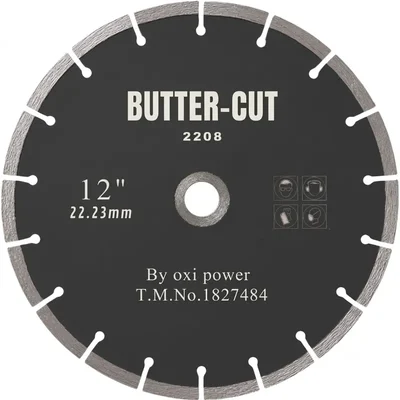 OXI POWER 300mm(12") Butter Cut Blade For Granite Cutting