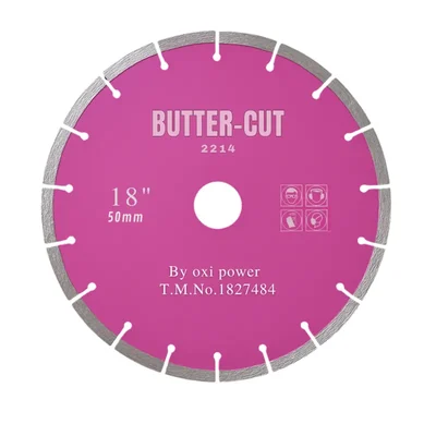 OXI POWER 450mm(18") Butter Cut Blade For Granite Cutting