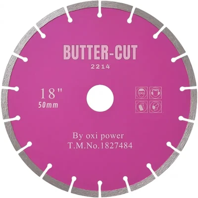 OXI POWER 450mm(18") Butter Cut Blade For Granite Cutting