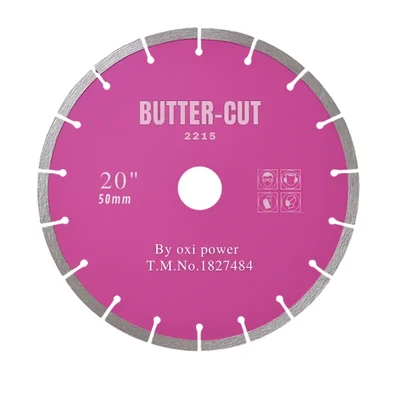 OXI POWER 500mm(20") Butter Cut Blade For Granite Cutting