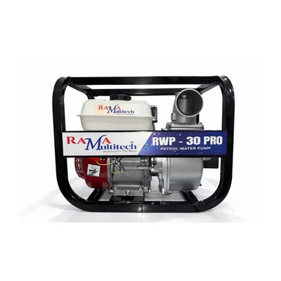 Heavy Duty 3 Inch Outlet Water Pump, Petrol Engine 4 Stroke For Irrigation, Agriculture & Farming | RWP 30 PRO