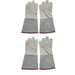 Leather Welding Safety Gloves Pack of 2 Pairs