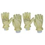Leather Welding Safety Gloves Pack of 2 Pairs