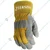 Ozswell Rigger Yellow & Grey Welding Leather Safety Gloves ( Size-M ) Pack of 2 Pairs