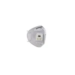 3M P1 Valved Foldable White Dust Particulate Respirator Mask 9004V