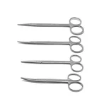 Forgesy Metzenbaum 6 Inch Kelly 7 Inch Pack of 4 Lab Surgical Instruments Stainless Steel