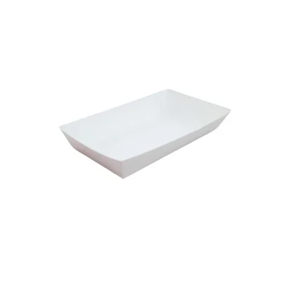 Pack-500 PCS, 1000 ml, Disposable Boat Tray- 300 gsm for Picnic, Travel, Food Truck